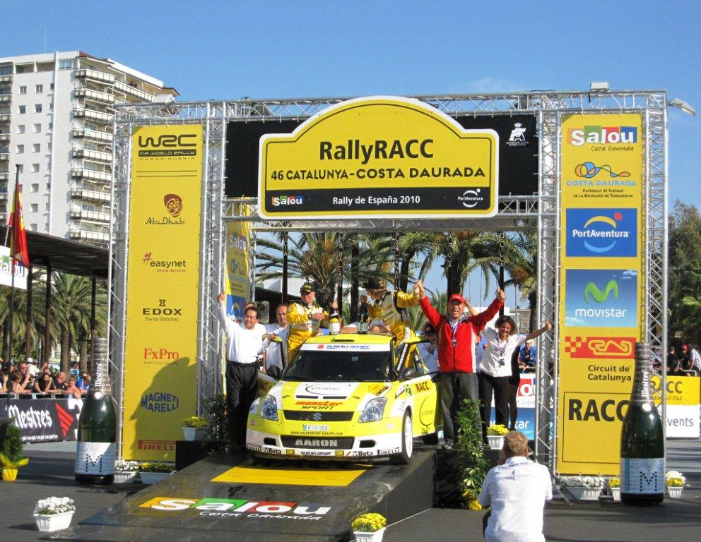2010JWRC Spain Podium 2